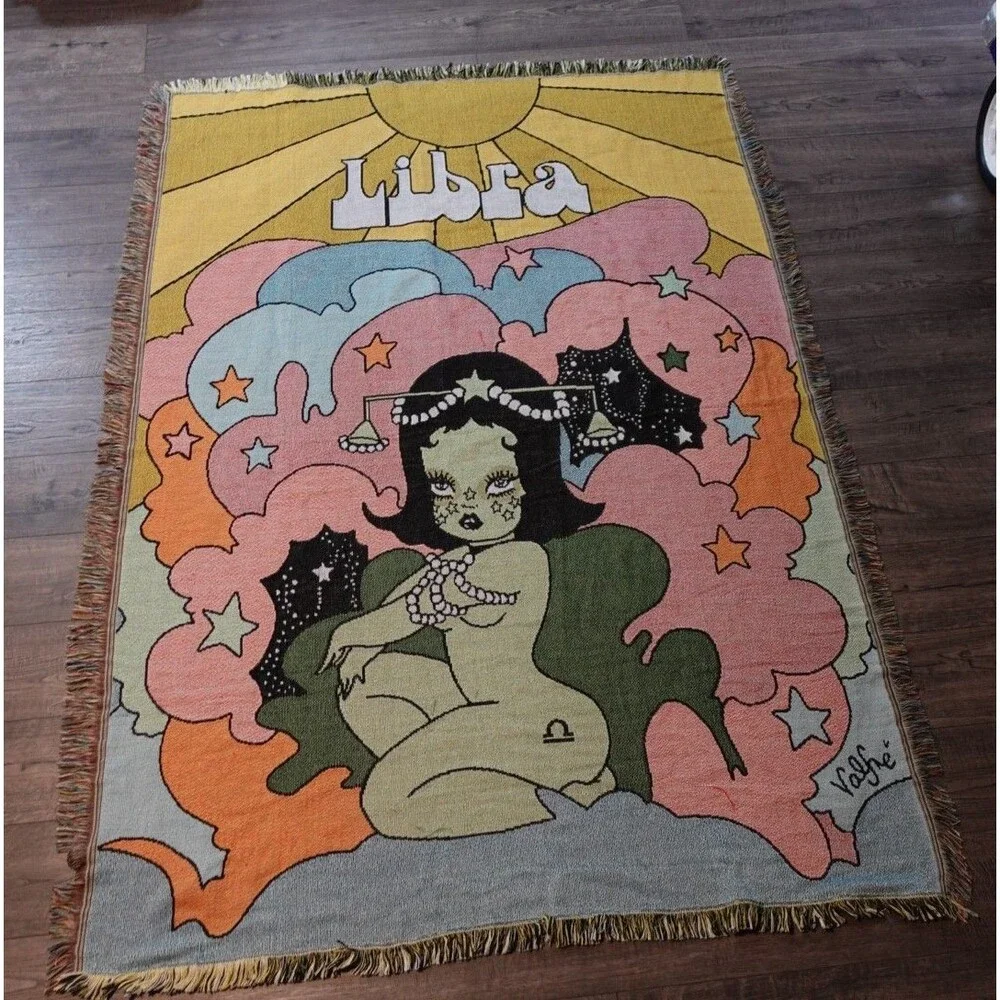 Valfre Rare Libra Woven Throw Blanket
